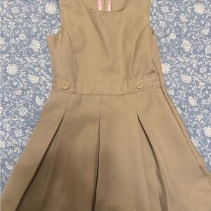 Izod Khaki Pleated Jumper